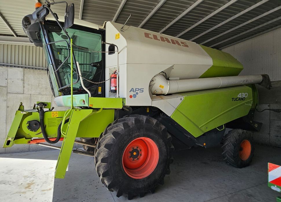 Claas Tucano 430 APS Heder 5,4m Geringhoff Mais-Star Sc 6 Randuri