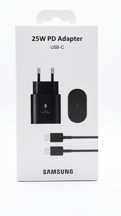 Оригинално зарядно Super Fast Charging 25W с кабел комплект за Samsung