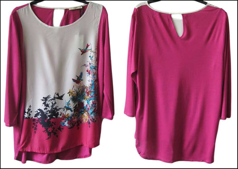 Чисто Нова Къса Дамска Рокля Туника Oasis L-XL Лято Есен