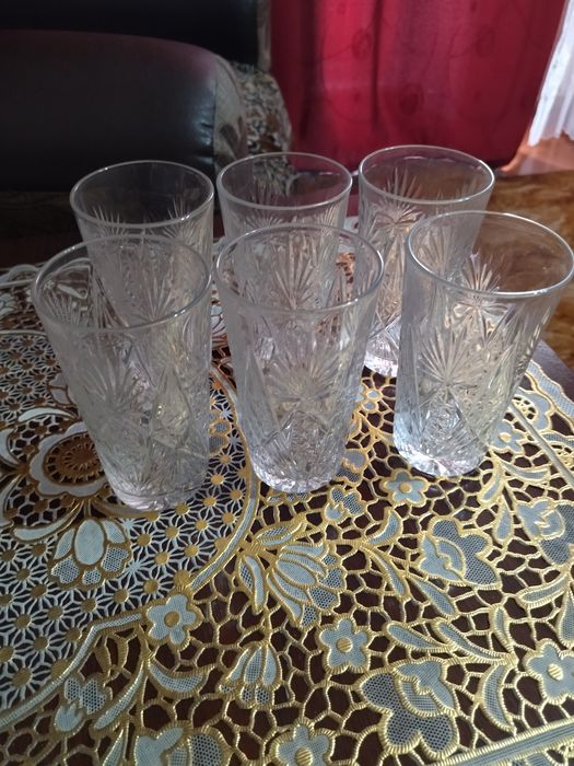 Хрустальные стаканы,рюмочки,стопочки