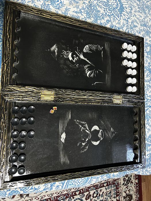 Продам нарды новые ручная работа