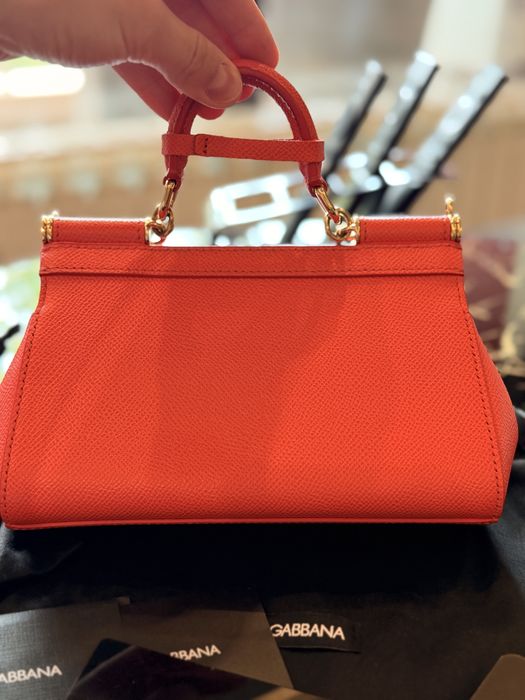Оригинална чанта Dolce & Gabbana  mini Sicily