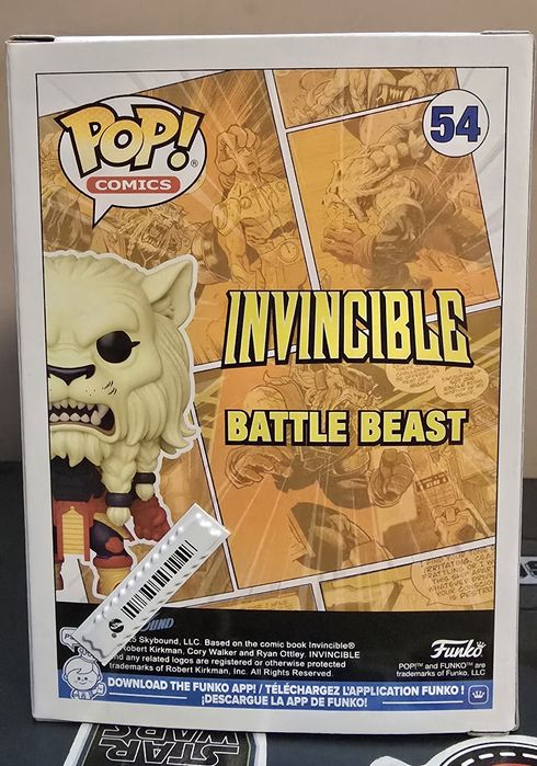 Funko POP! Comics: Invincible - Battle Beast (Special Edition) #54