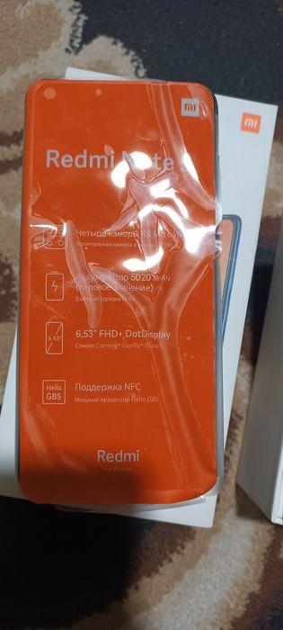 Redmi note 9 4ram 128gb pamyat