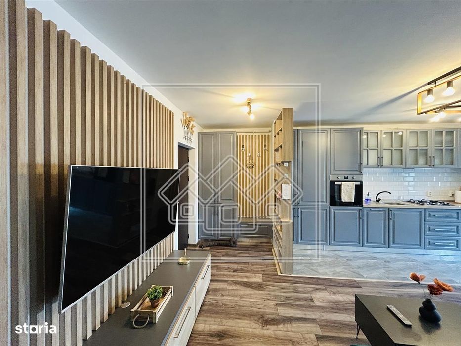 Apartament 2 camere, 46 mp utili + balcon 6 mp, parcare subterana