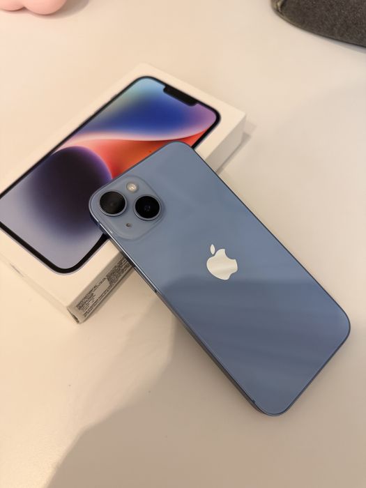 iPhone 14 128gb голубого цвета