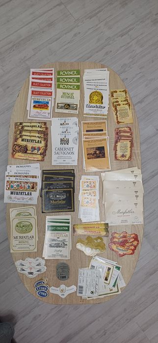 Etichete vin vechi sigla Murfatlar de peste 30 ani