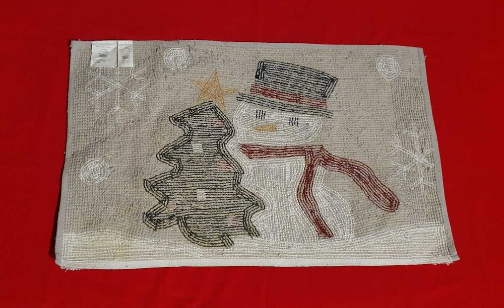 Коледно детско килимче