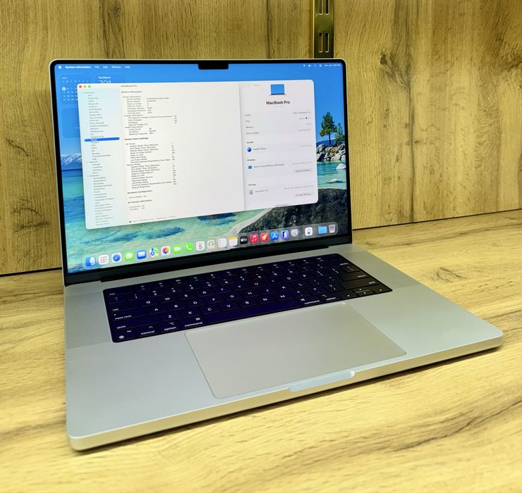 MacBook Pro M2 Pro 16” 16/512GB Silver • 98% Battery • 39 Cycle