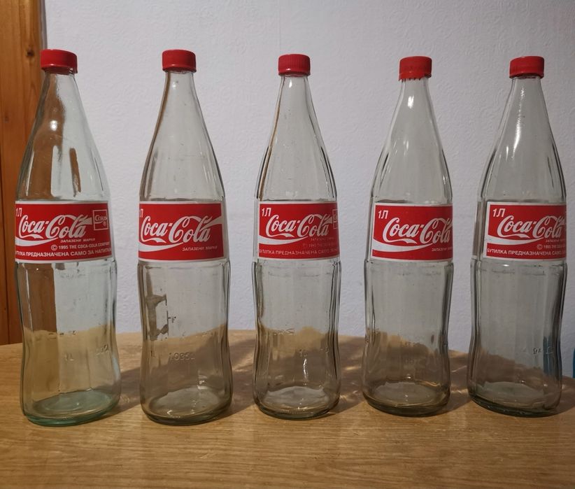 Coca-Cola стъклени бутилки, Coca Cola камионче, Coca Cola стикер