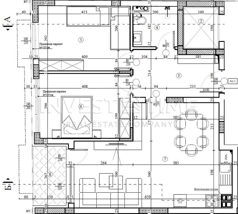 Продава се Тристаен апартамент в Варна, Христо Ботев - 93 кв.м за 951 €/кв.м - Снимка #1