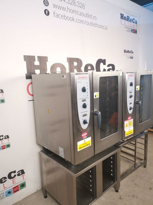 RATIONAL 101G - Cuptor gastronomic/convectie, Convectomat 10 tavi GAZ