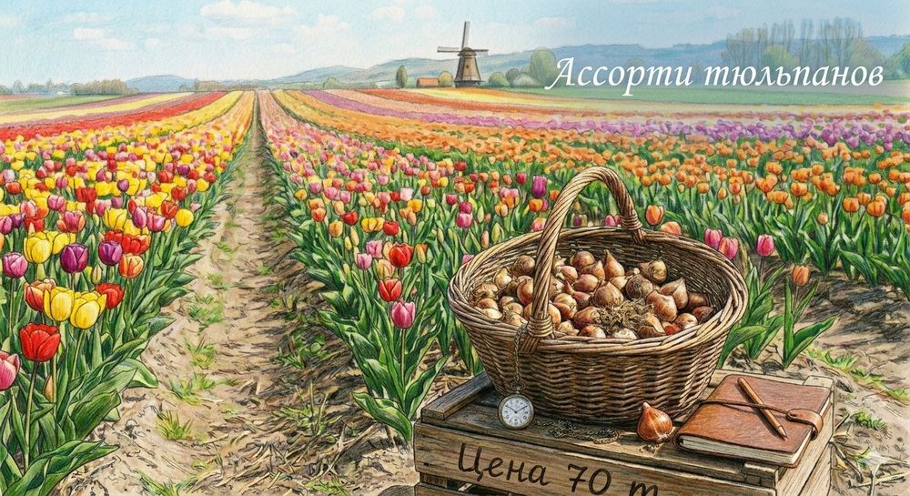 Луковицы тюльпанов