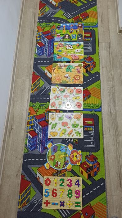 Puzzle din lemn pentru copii