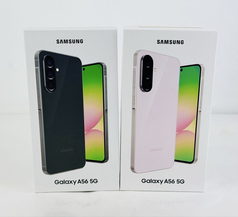 НОВ! Samsung Galaxy A56 5G 128GB 8RAM Graphite / Olive / Light Grey