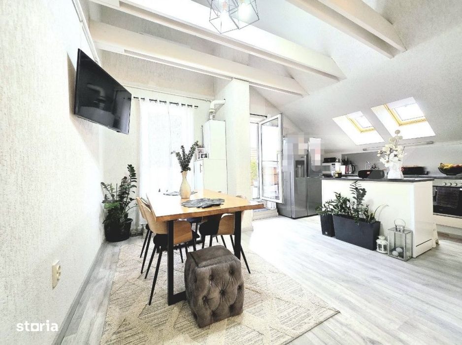 Penthouse 3 camere, 70 mp, zona Unirii – Ama Residence | Terasa 40 m — fotografia 3
