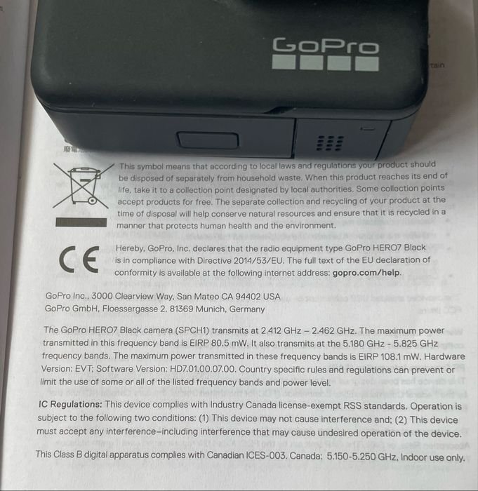 GoPro Hero7 Black, impecabila!!