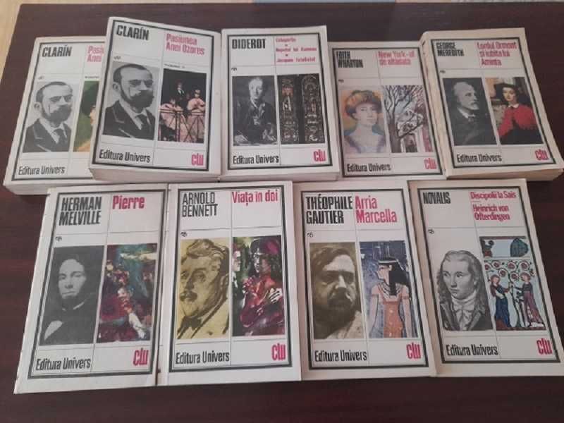 Carti ed. Univers, colectii: clasicii lit. univ., romanul Istoric