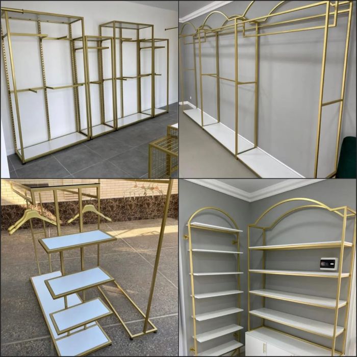 Оборудование для одежды рейлы бутик одежды