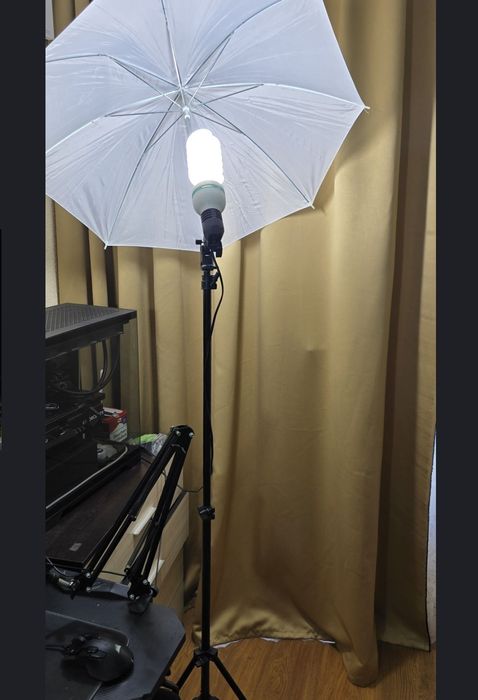 Green screen зелен + черен екран с осветление