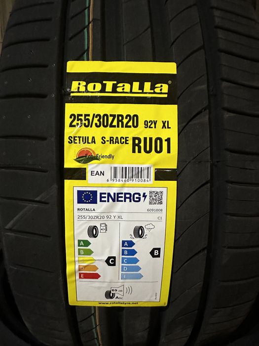 Нови летни гуми ROTALLA SETULA S-RACE RU01 255/30R20 92Y XL НОВ DOT