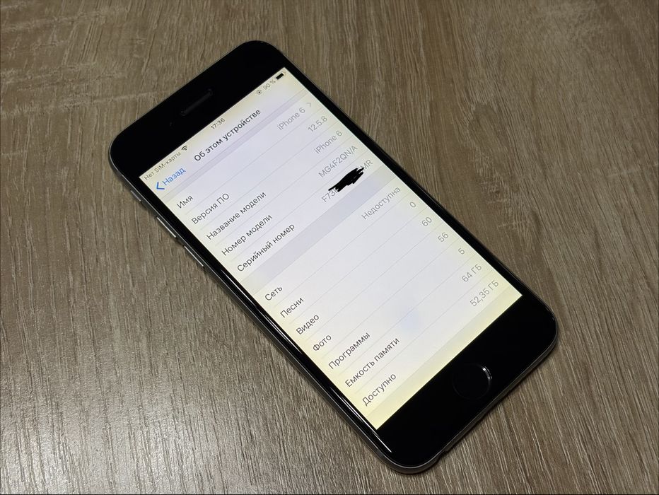 Продам iPhone 6 Space Gray 64 гб