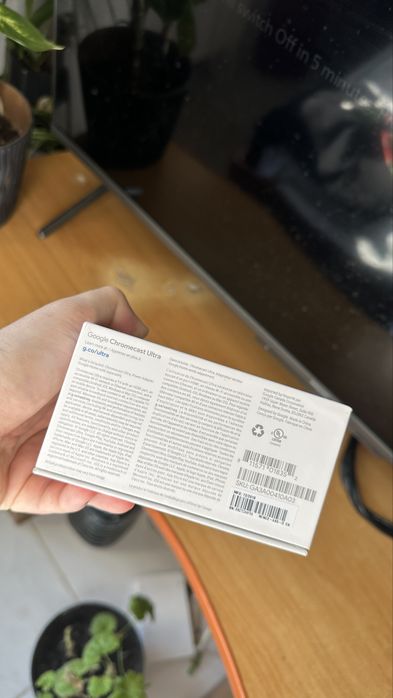 Chromecast Ultra 4k Nou