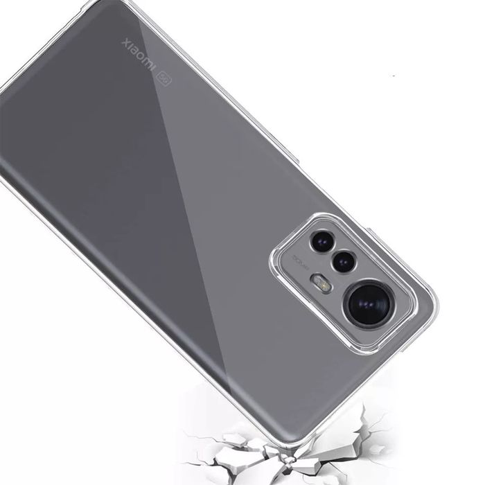 Прозрачен 360° Градуса Кейс за Xiaomi 12 Lite