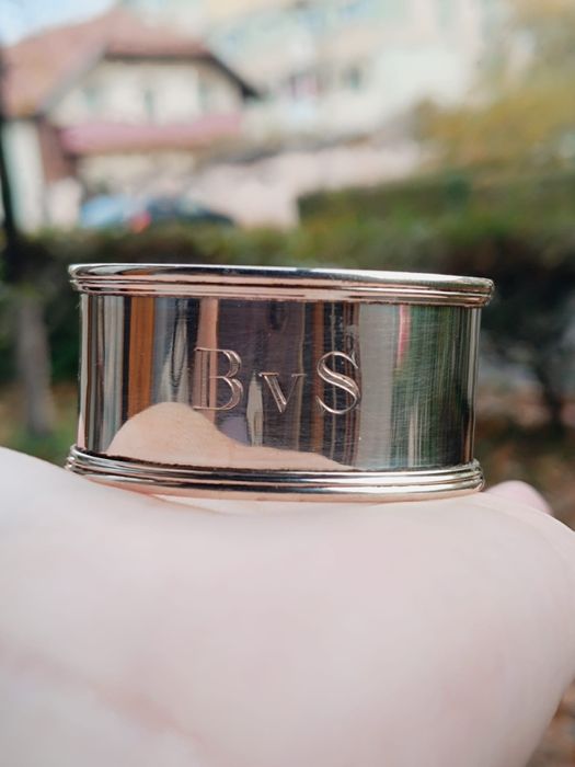 Inel Servetele argint 800 , Italia, copii