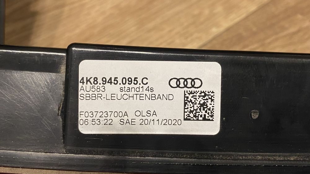 Употребявани задни LED фарове от Audi A7 S7 C8 от САЩ.