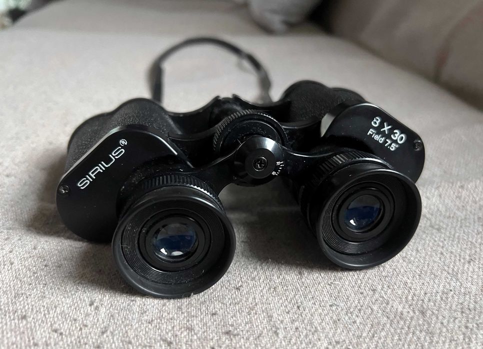Binoclu Sirius acoperire completa optic 8x30 7,5 grade japonez anii 70