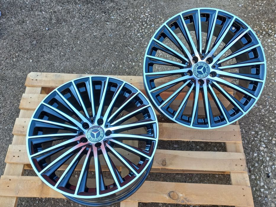 20 Mercedes /AMG 8.5j et35 9.5j et40 W221 W222 W223 Black Polish