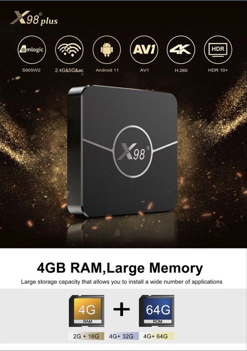 X98 plus android tv box, Х98 plus андроид тв бокс, приставка