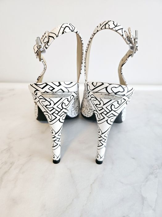 Обувки в черно и бяло "Liu jo'