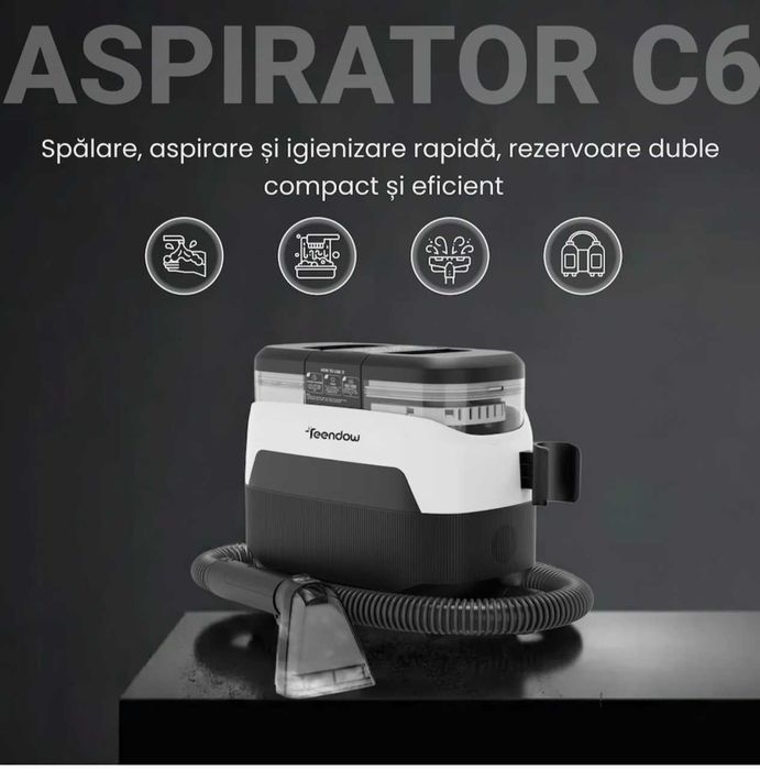 Aspirator Cu Spalare 4 In 1 SeveShop® C6 Max Teendow