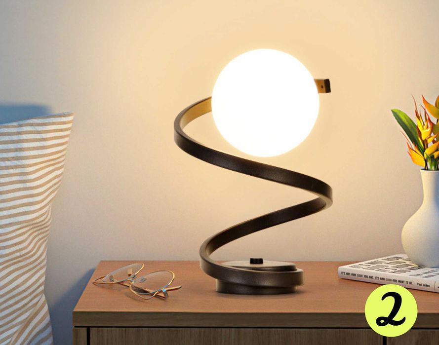 Светильник  для спальни Ночник Светильник луна настольный 3 модели