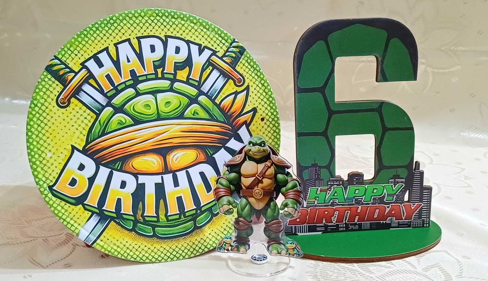 Украса/декорация/балони за детски рожден ден - Костенурките нинджа