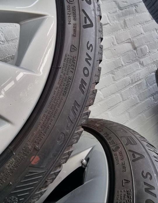 Tesla model s джанти 19 със зимни гуми