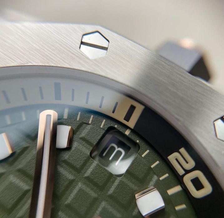 Топ качество! Мъжки луксозен часовник Aude mars Pig uet