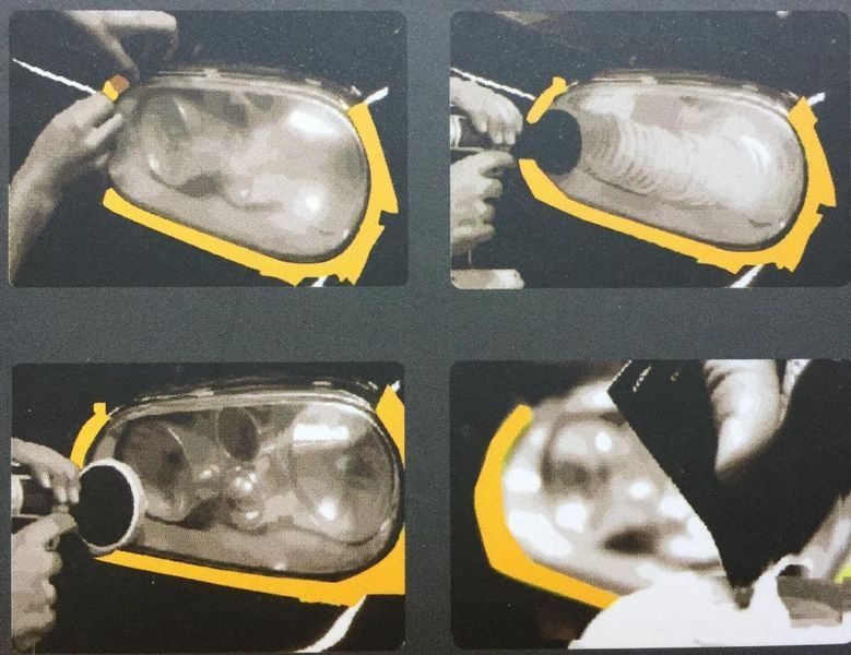 Комплект за полиране на фарове- Ръчно