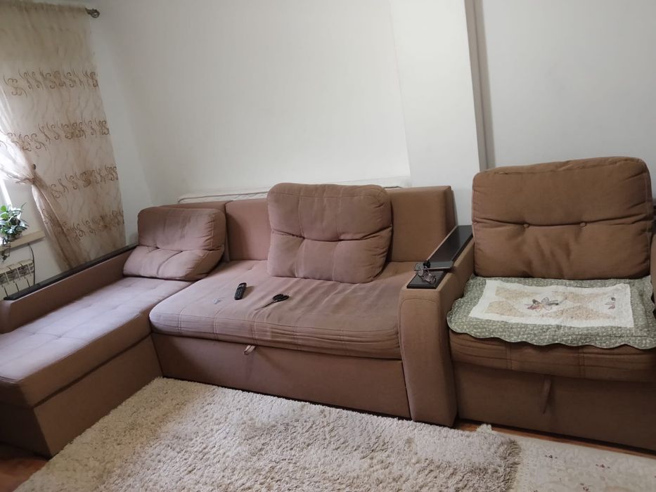 Диван раскладной с креслом