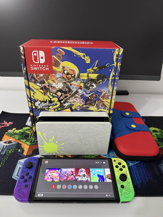 Nintendo Switch OLED Splatoon Edition
