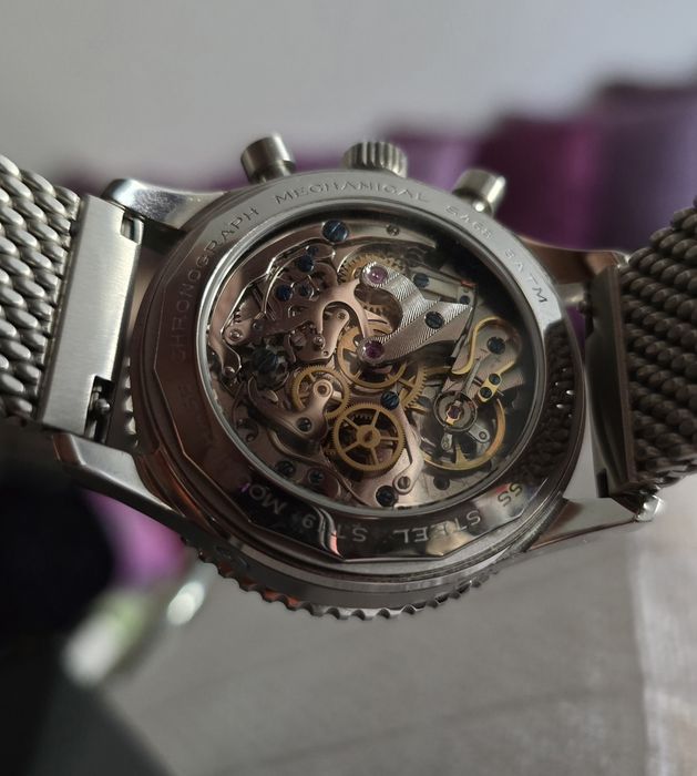 Ceas SUGESS moonphase chronograph  mecanic