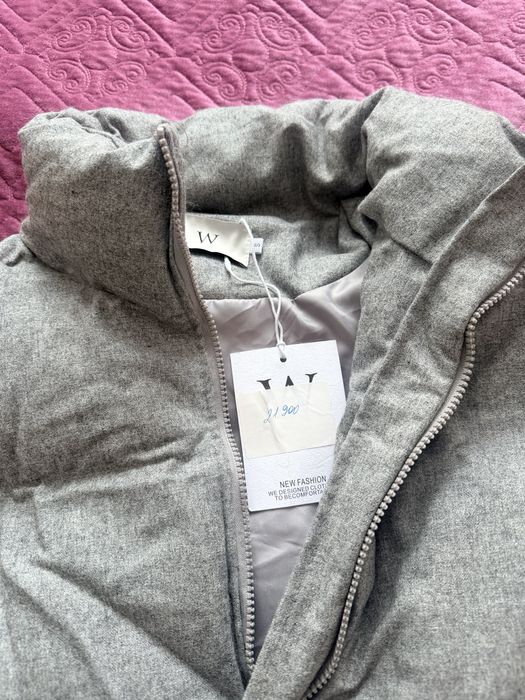 Безрукавка серая