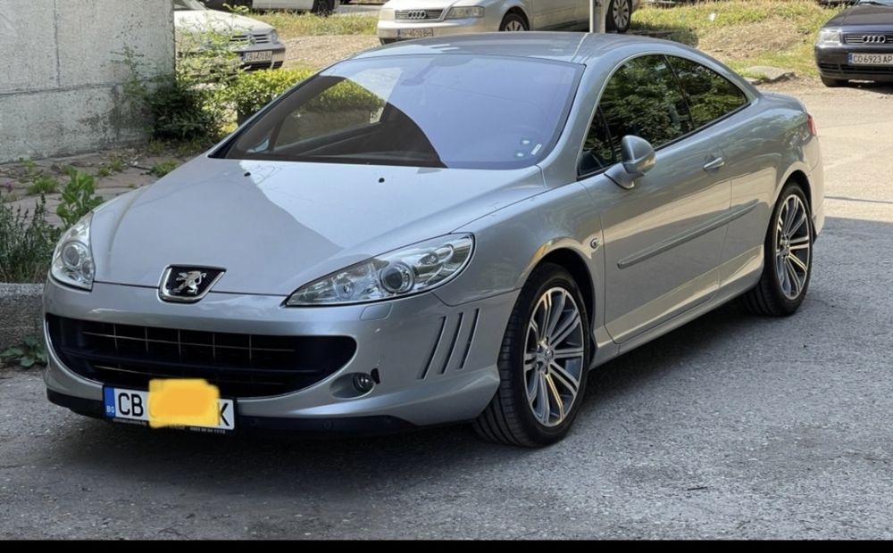 Всички екстри! Peugeot 407 3.0 hdi biturbo, Kупе