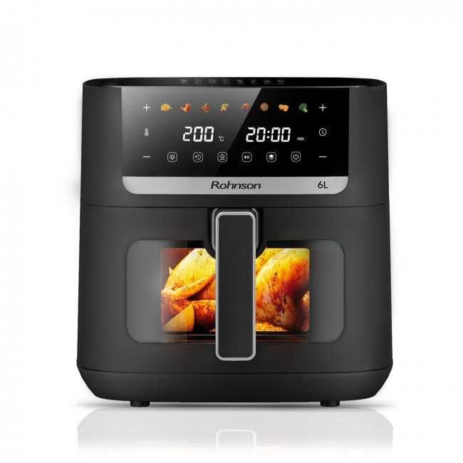 Нов фритюрник/Air Fryer Rohnson 6 литра R2883