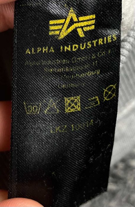 Alpha Industries Basic Big Logo Hoodie Мъжко Горнище