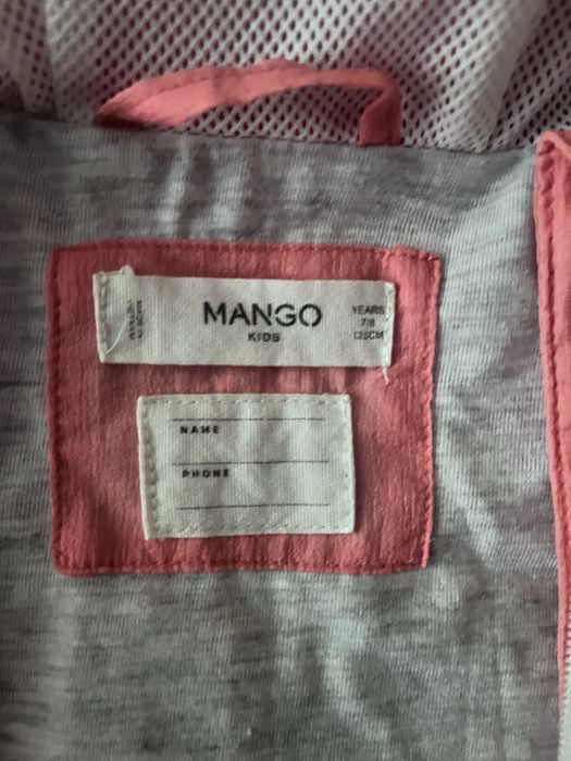 Пролетно яке Mango за момиче 7-8 г.