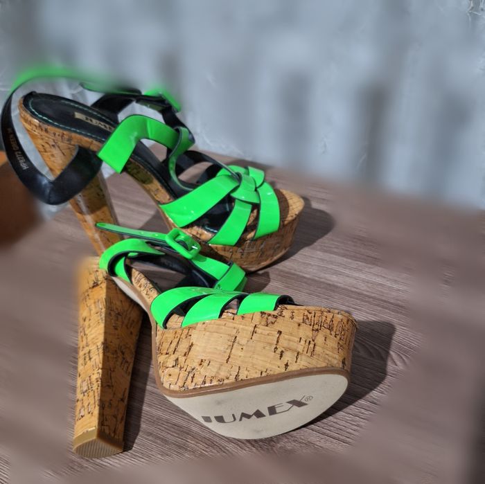 Летние танкетки вечерние