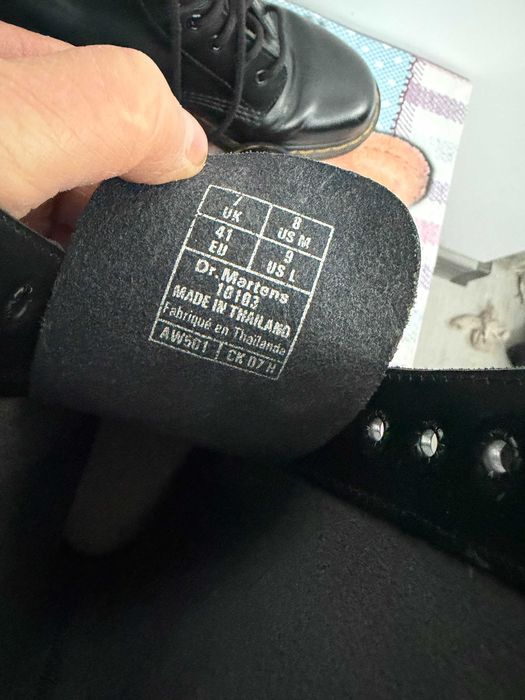 Dr Martens 14 Eyelet Boots Black''оригинални боти 41 номер